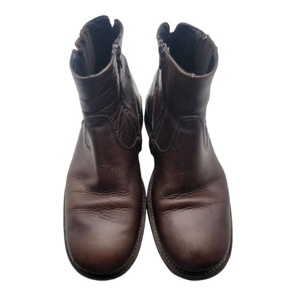 Bullboxer Shoes Men Size 8 Brown Leather Boots Casual Party Outdoors Western main image 11